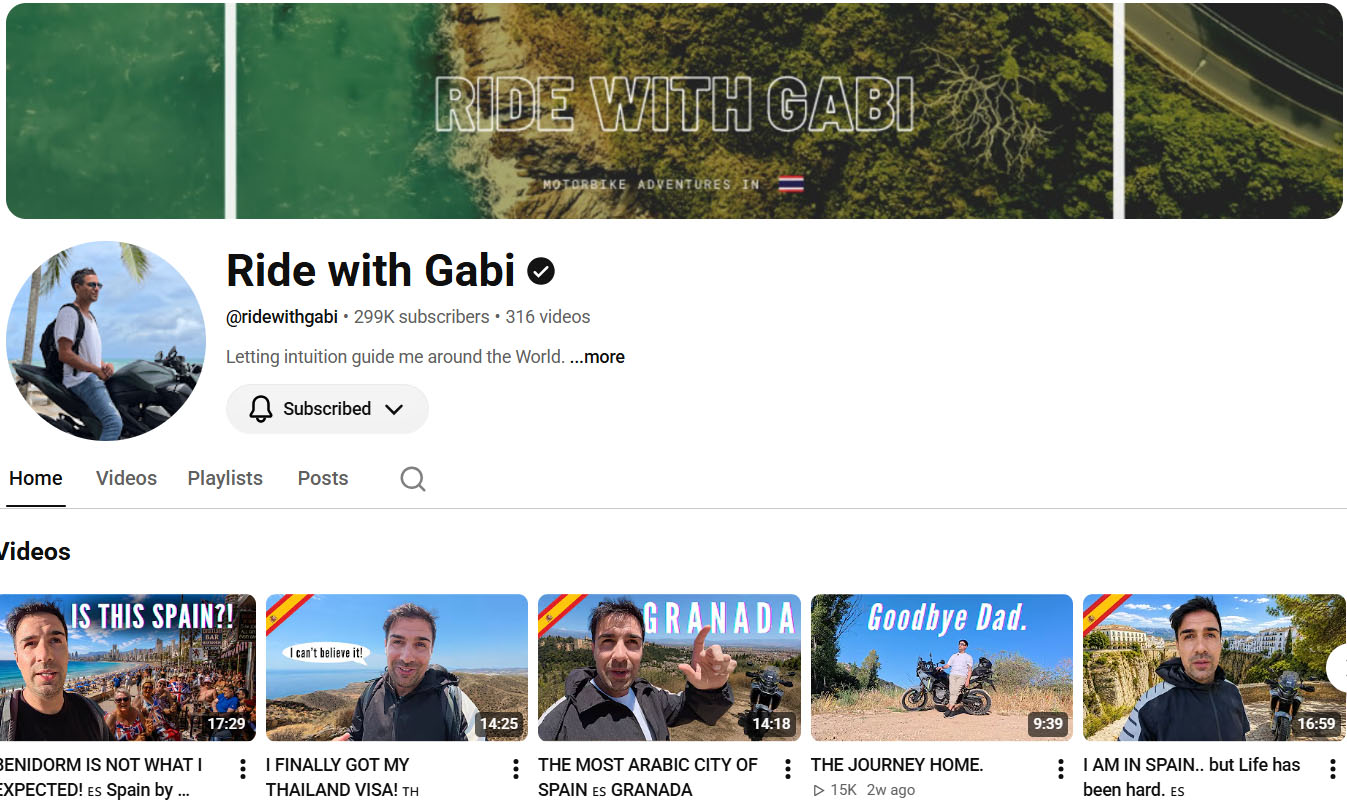 Ride with Gabi (w3047)