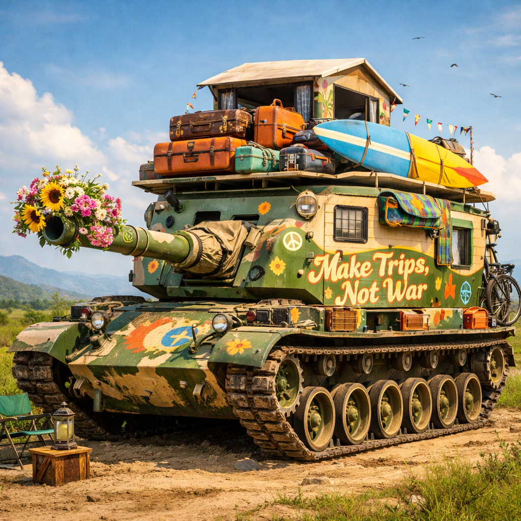 Make trips, not war